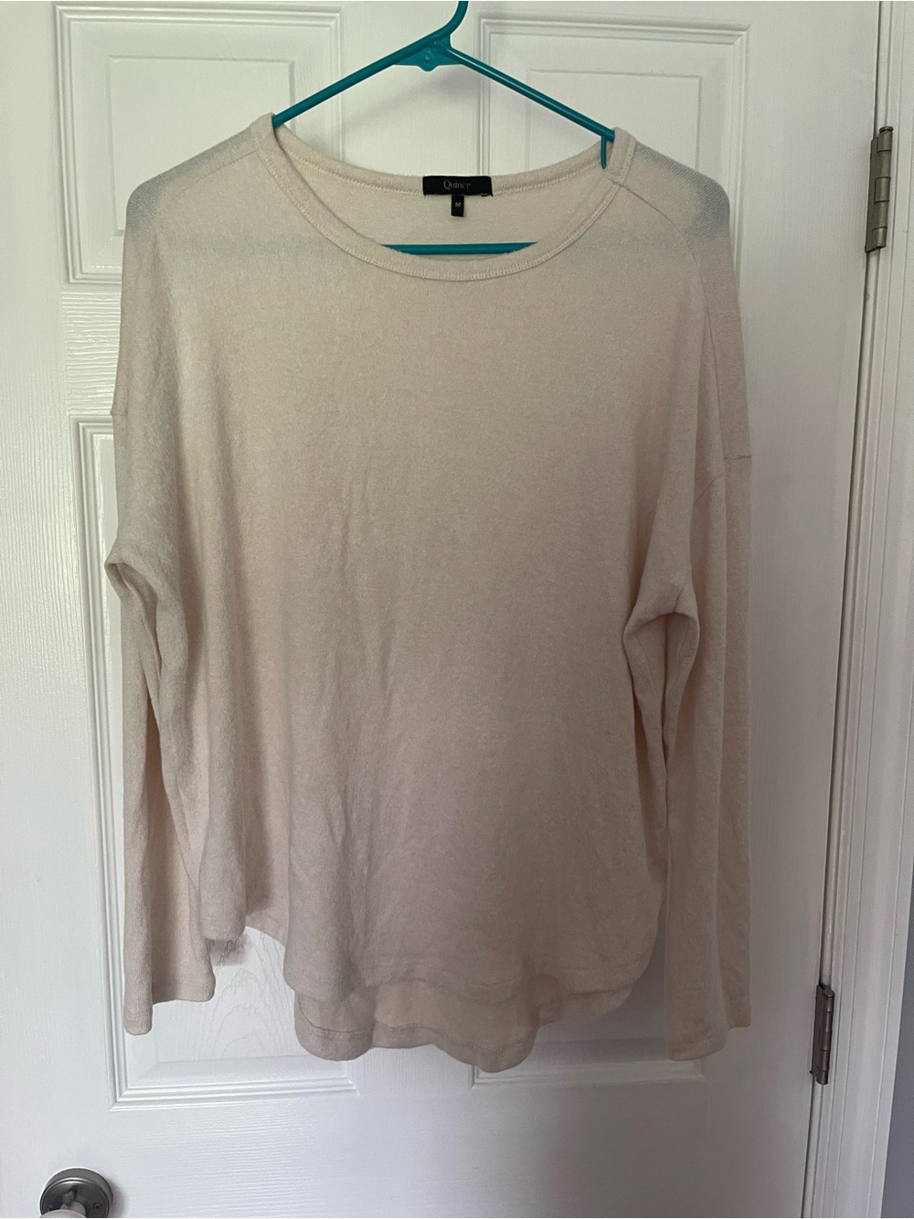Quince Cream Lightweight Crewneck Sweatshirt